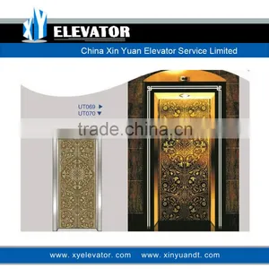 Golden & Luxurious & Vintage Style Elevator Door Elevator Door Decoration thumbnail-1