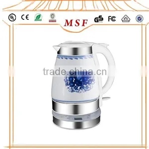 1.7L Digital Ceramic Electric Kettle With Tray Set thumbnail-2