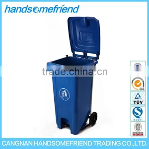 120 Liter Mobile Garbage Bin,public Dustbin,garbage Drum thumbnail-2