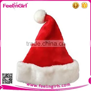 Cheap Hot Sale Red Christmas Hat Santa Claus Hat thumbnail-3