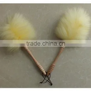 TEN Soft Floss Lambswool Dusters With Yellow Color thumbnail-1