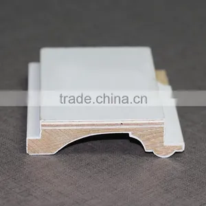 White Primed Solid Wood Profile for Building thumbnail-2