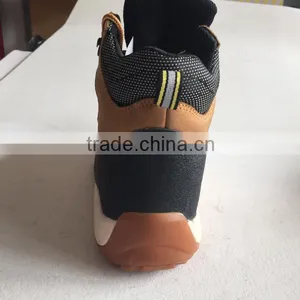 High-grade Suede Safety Shoe, Stylish Safety Shoe With Steel Toe, HW-2038 thumbnail-4