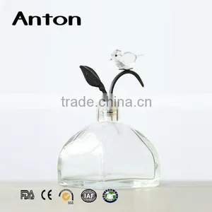 120ml Empty Reed Diffuser Glass Bottles With Rubber Stopper Cork thumbnail-1