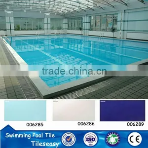 Matte Finish Custom Made Glazed Deep Blue Swimming Pool Ceramic Tiles thumbnail-3