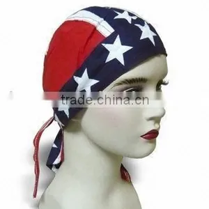 Pirate Cotton Printed Teenager's Sport Bandana Cap thumbnail-1
