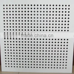 Perforated PVC Gypsum Ceiling Tile thumbnail-1