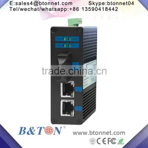 Fast 2 Port POE 2 Gigabit SFP Ring Network LayerL2 Industrial Ethernet Switch thumbnail-1