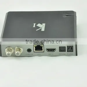 Acemax K1 Home Satellite tv Receiver FTA Receiver Box Quad Core Amlogic S805 Support CCCAM, NEWCAMD, BISS thumbnail-2