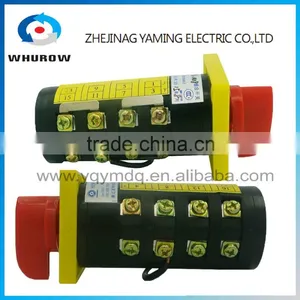 Changeover Rotary Cam Universal Switch HZ5B-10/4 M08 Four Poles Electrical Low Current 10A Control Machine thumbnail-4
