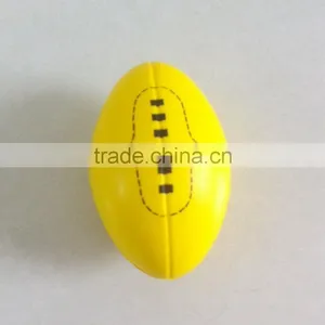 Yellow Rugby Foam Ball thumbnail-3