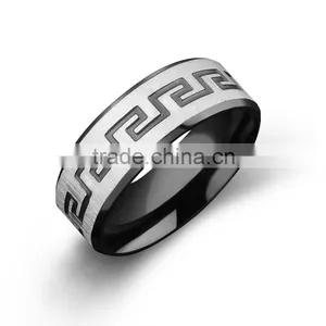 Best Sale Classic Men Ring Greek Style Rings thumbnail-2