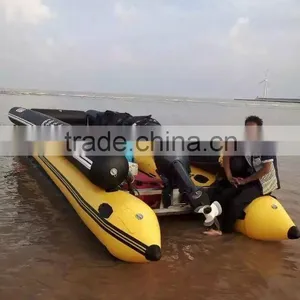 China Catamaran Inflatable Boat Fishing Boat thumbnail-1