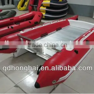 (CE) 14ft Inflatable High Speed Catamaran Boat for Sale thumbnail-4