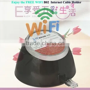 B-02 Hotel WIFI/Wireless Adaptor Guest Room Internet Cable Holder thumbnail-1