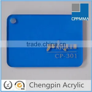 Cheap Transparent Blue Colored Plexiglass Sheet Price thumbnail-1