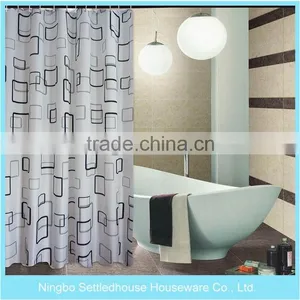 New Design Water Proof Printing Pvc Shower Curtain Fabric thumbnail-3
