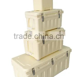 Outdoor Insulated Ice Box BBQ Freezing Food Cooler Large Chilly Bin With Divider thumbnail-1