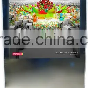 Highly Stable Mirror Digital Signage Floor Stand Player thumbnail-4