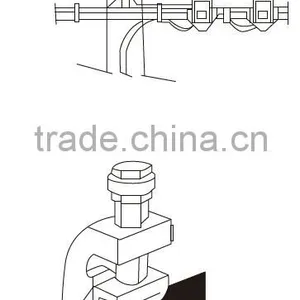 Fire Resistant Insulated Fasten Clamp/Low Voltage Cable Connector Fasten Clamp/Aluminum-Alloy Insulated Fasten Clamp Manufacture thumbnail-3