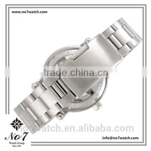 Unisex Mechanical Automatic Movement Stainless Steel Watch With 5 ATM Water Resistant thumbnail-4
