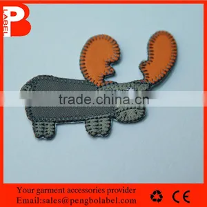 Hot Sell ,colorful Double-sided Label Woven Label for Kids Clothing thumbnail-3
