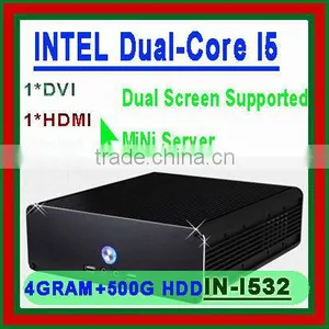 INTEL I5 3.2Ghz 4G RAM 500G HDD Thin Clients Ultra Mini PC Can be Used for VOD Education Banking Diskless Workstation thumbnail-1