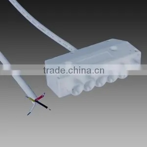 RGB Led Strip Light Bulb Lamp 4 Pin Cable Wire Splitter Connector Adapter Plug Jack thumbnail-1