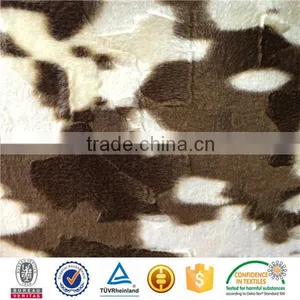 3000MTS MOQ 30% off Cow Faux Fur Velboa Fabric thumbnail-5