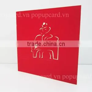 Herd Boy Greeting Pop up Card thumbnail-2