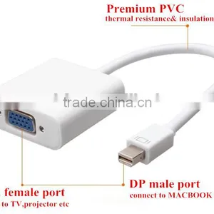 Mini DP Adapter Male to Female VGA Converter thumbnail-6