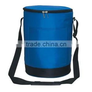 Promotional Round Kooler Bag-Royal Blue thumbnail-1