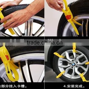 New Design Universal TPU Plastic Snow Chain Highe Qualit PlastIc/Rubber/Fabric Snow Chain thumbnail-5