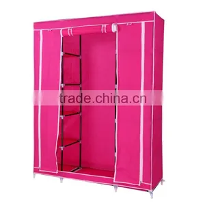 Non-woven Portable Folding Fabric Wardrobe thumbnail-4