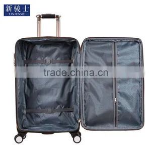 Great Quality pu Genuine Leather Business Leisure Luggage Vintage Suitcase thumbnail-4