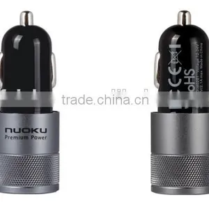 2.1A Dual USB Port Car Charger For IPhone 6 /Plus/5S /IPad/Air/Mini/Samsung /Galaxy S5/ Nexus/HTC thumbnail-1