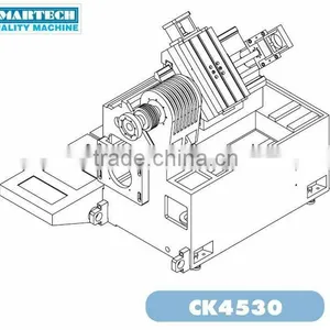 CNC Lathe Frame;CK4530 thumbnail-1