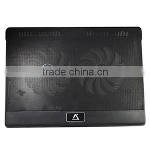 Alseye Ares / ASH-607 Manufacture Good Quality 2 Fans Laptop Electric Cooling Pad thumbnail-3