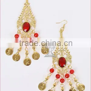 Fashion Belly Dance Accessory Performance Wear Drop Earrings (T13) Quality Choice thumbnail-1