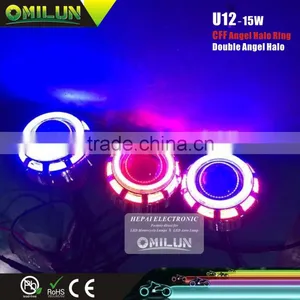 Factory Direct Wholesale Item U12 12-80V 15W LED Projector Lamp With Devil Eye Quality Choice thumbnail-3
