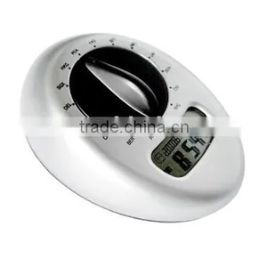 Digital World Time With Indoor Weather Station thumbnail-1