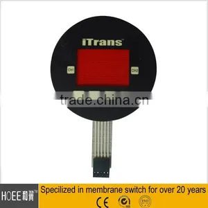 Custom Matrix 6*1 Membrane Keypad 6 Buttons Remote Controller Application Keypad thumbnail-2