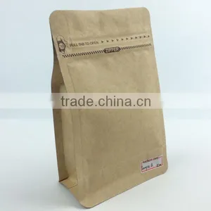 Ziplock Vavle Brown Coffee Bag for Wholesale thumbnail-1