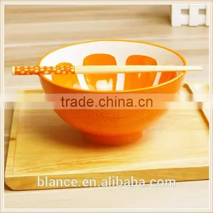Ceramic Fruit Shape Bowl in Hand in Cute Cereal Bowls Design thumbnail-1