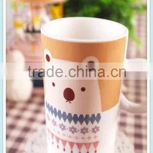 Ceramic Tall Mug With Animal Design and Cute Style Coffee Mug thumbnail-3