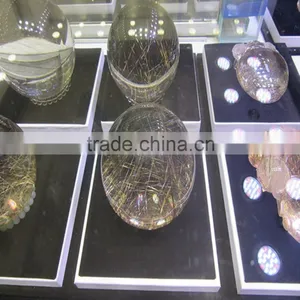 Hot Selling Crystal Ball Decorative Rock Clear Quartz Crystal Ball thumbnail-1