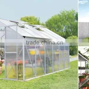 Easy DIY 12*6 FT Aluminum Walk-in Garden Greenhouse thumbnail-2