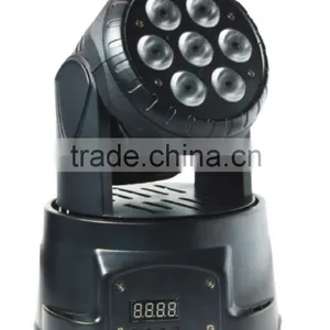 7*10W RGBW 4IN1 LED Mini Wash Moving Head Light thumbnail-3