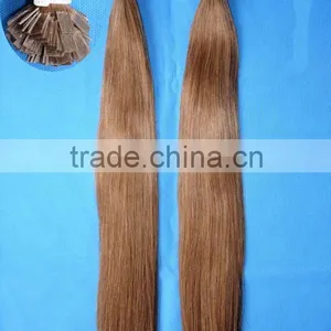 100% Human Hair Extension - Pro-bonded Hair Extenson / Keratin Hair Extension - Flat Nail / Wigs thumbnail-1