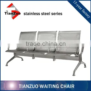 Express Stainless Steel Bench With Backrest thumbnail-1